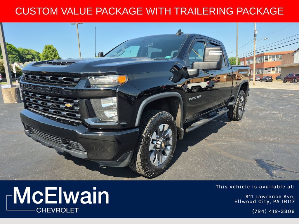 Used 2021 Chevrolet Silverado 2500 Custom w/ Custom Value Package AWD/4WD image 11