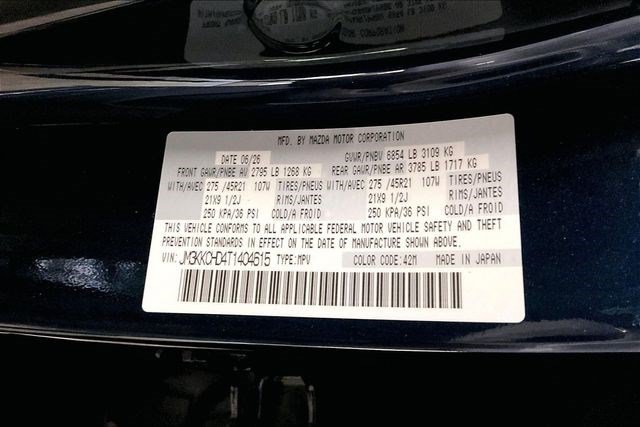 New 2026 MAZDA CX-90 3.3 Turbo w/ Premium Sport Pkg AWD/4WD image 16