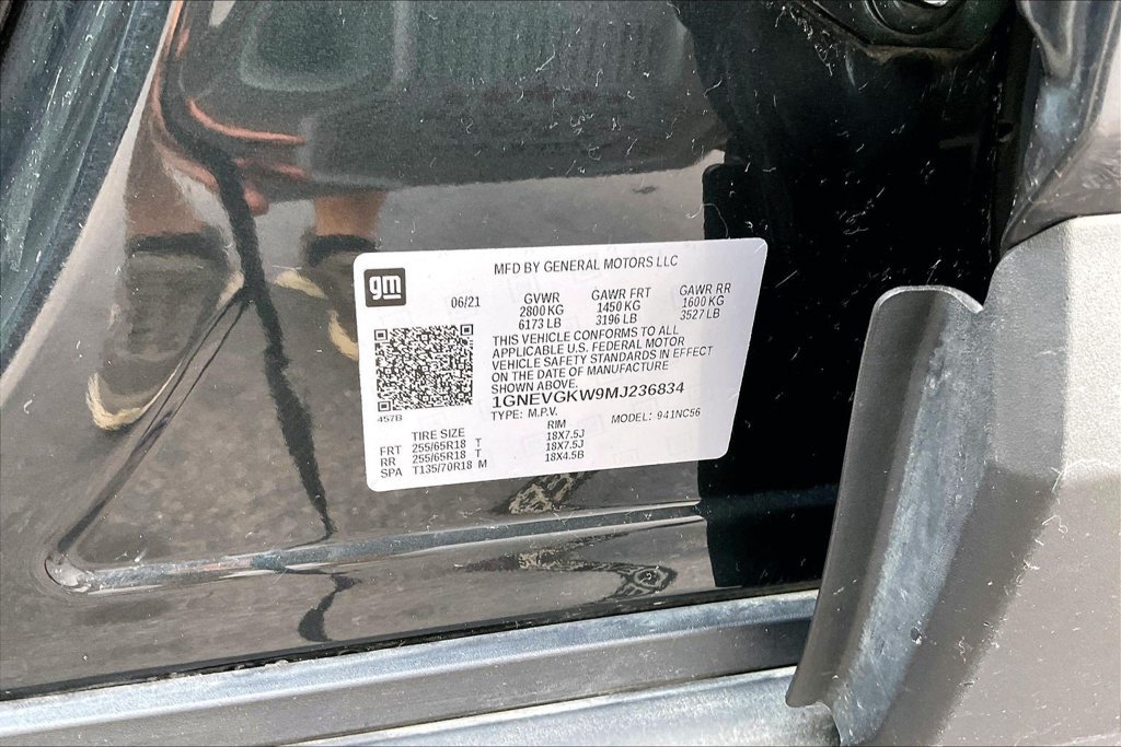 Used 2021 Chevrolet Traverse LT w/ LPO, Floor Liner Package AWD/4WD image 31