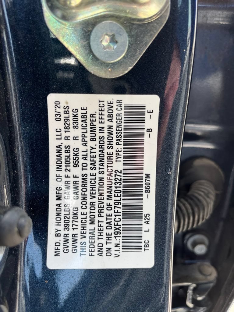 Certified 2020 Honda Civic EX-L image 10