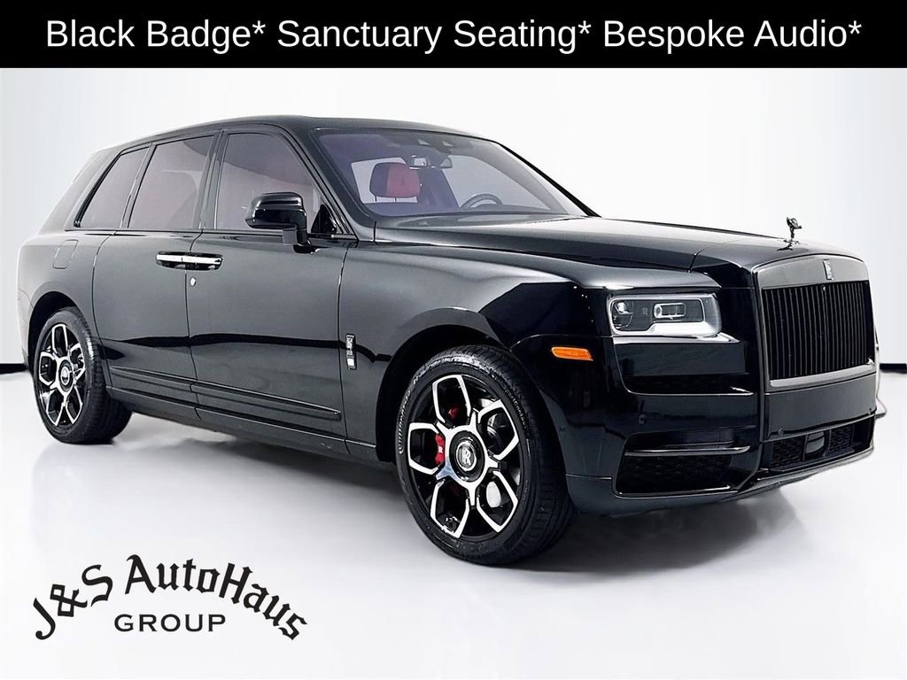 Used 2022 Rolls-Royce Cullinan Black Badge w/ Dark Exterior Package