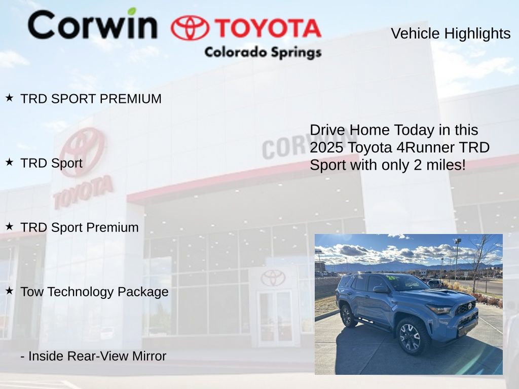 Used 2025 Toyota 4Runner TRD Sport image 7