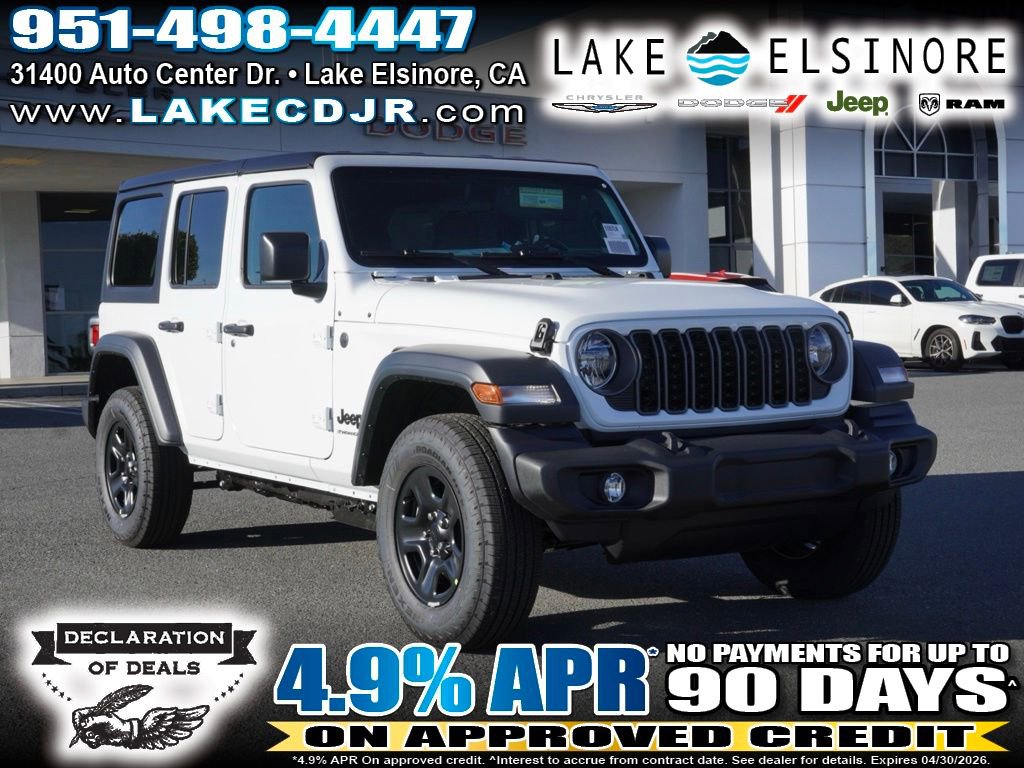 New 2026 Jeep Wrangler Sport AWD/4WD image 1