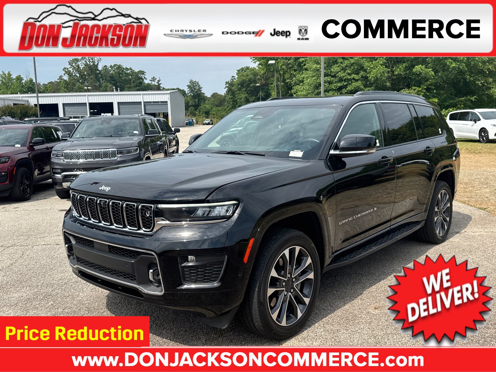 Certified 2025 Jeep Grand Cherokee L Overland w/ Advanced Protech Group III AWD/4WD image 1