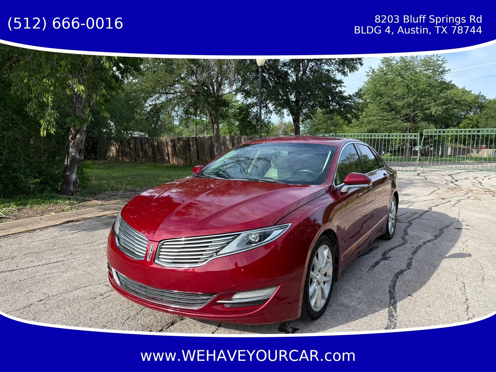 Used 2014 Lincoln MKZ AWD