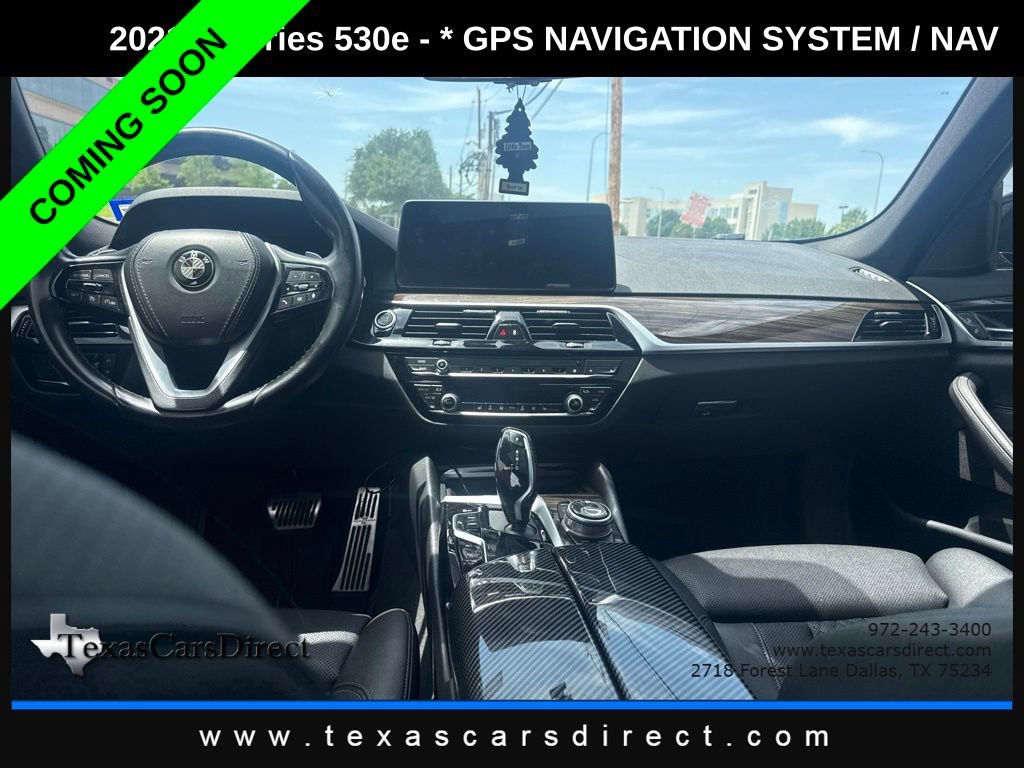 Used 2021 BMW 530e w/ Parking Assistance Package RWD image 8