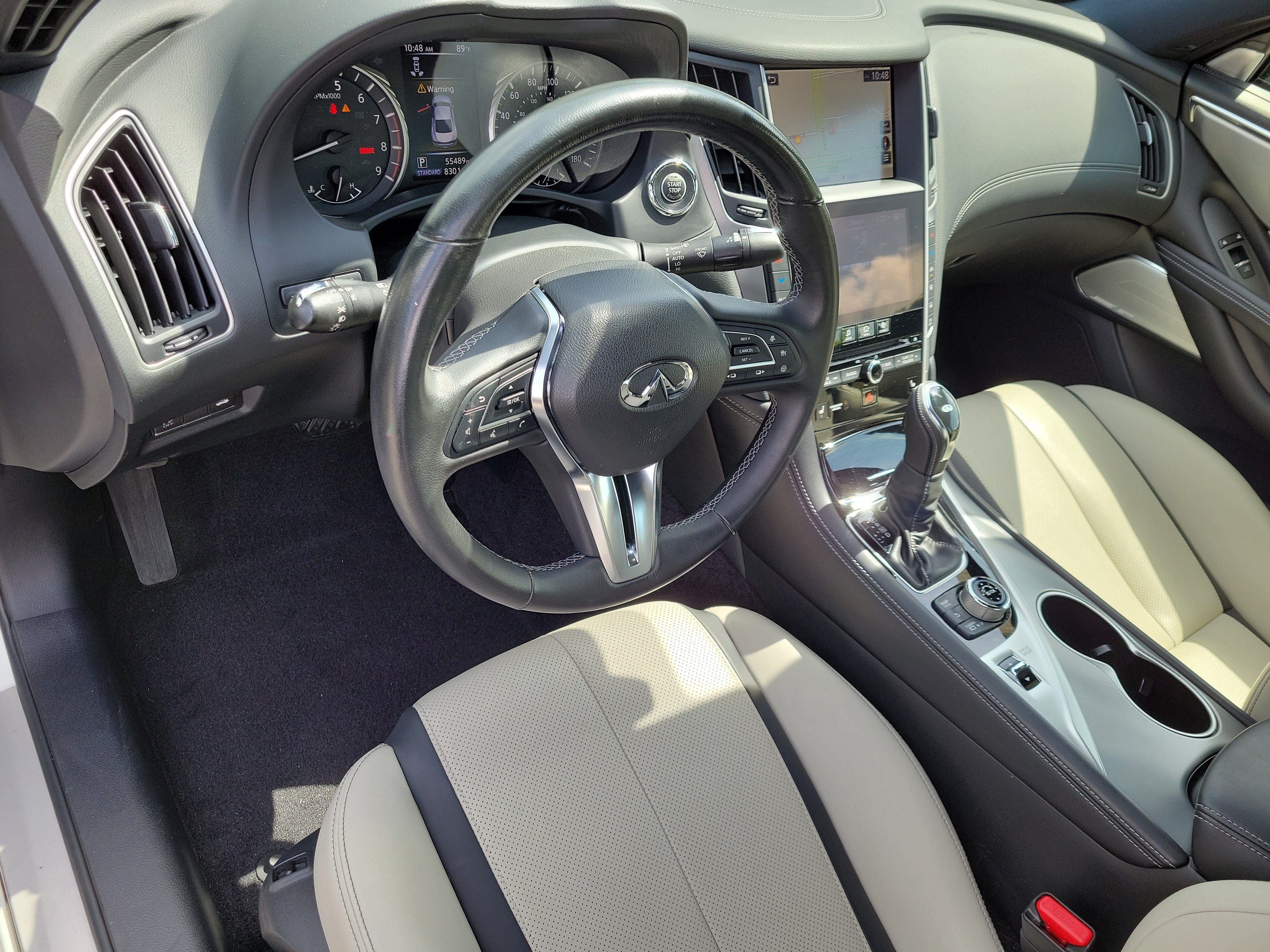 Used 2021 INFINITI Q60 3.0t Luxe w/ Essential Package AWD/4WD image 9