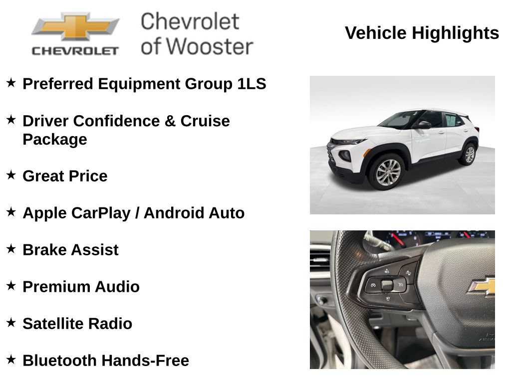 Used 2022 Chevrolet TrailBlazer LS FWD image 2