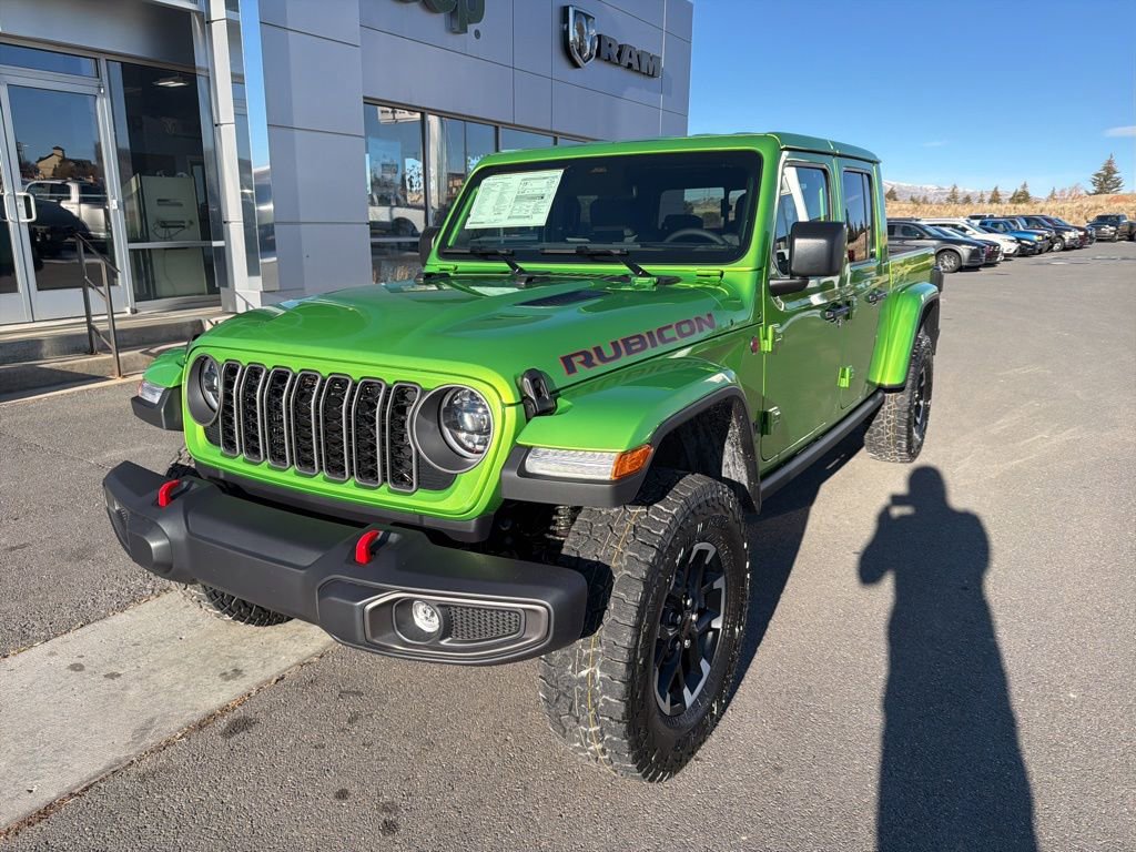 New 2026 Jeep Gladiator Rubicon w/ Steel Power Dome Hood Package