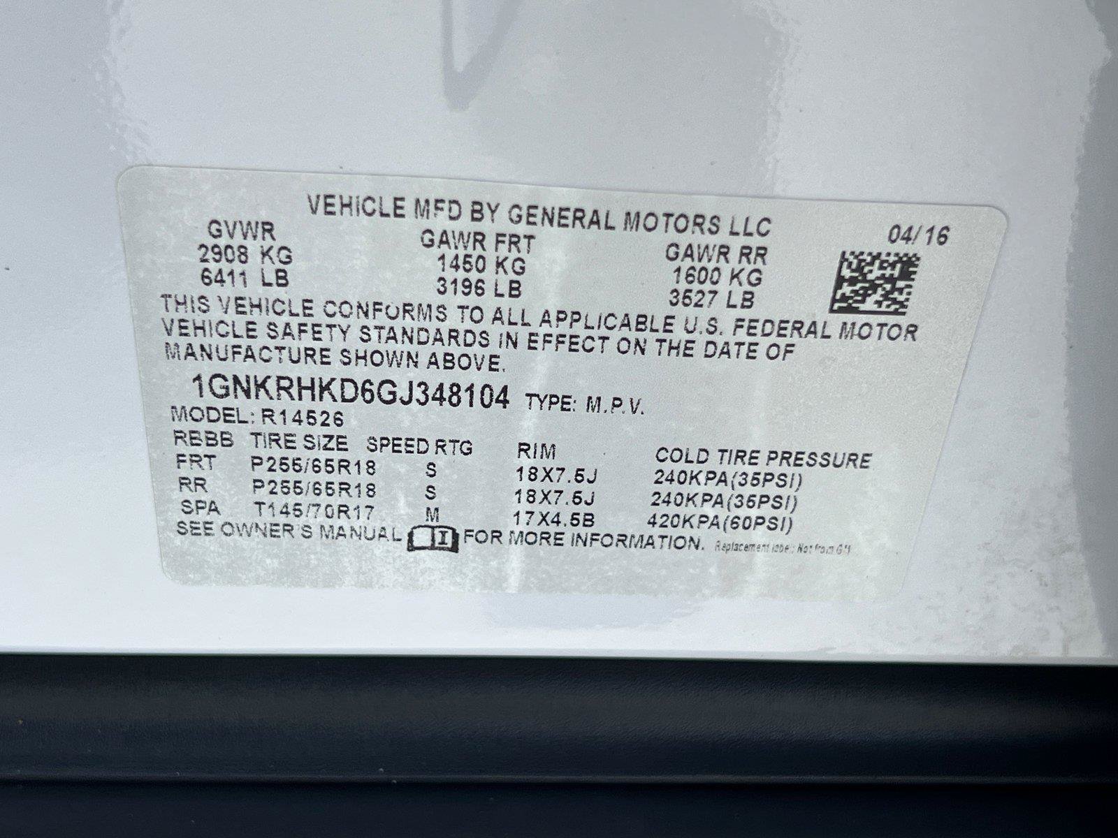 Used 2016 Chevrolet Traverse LT FWD image 33