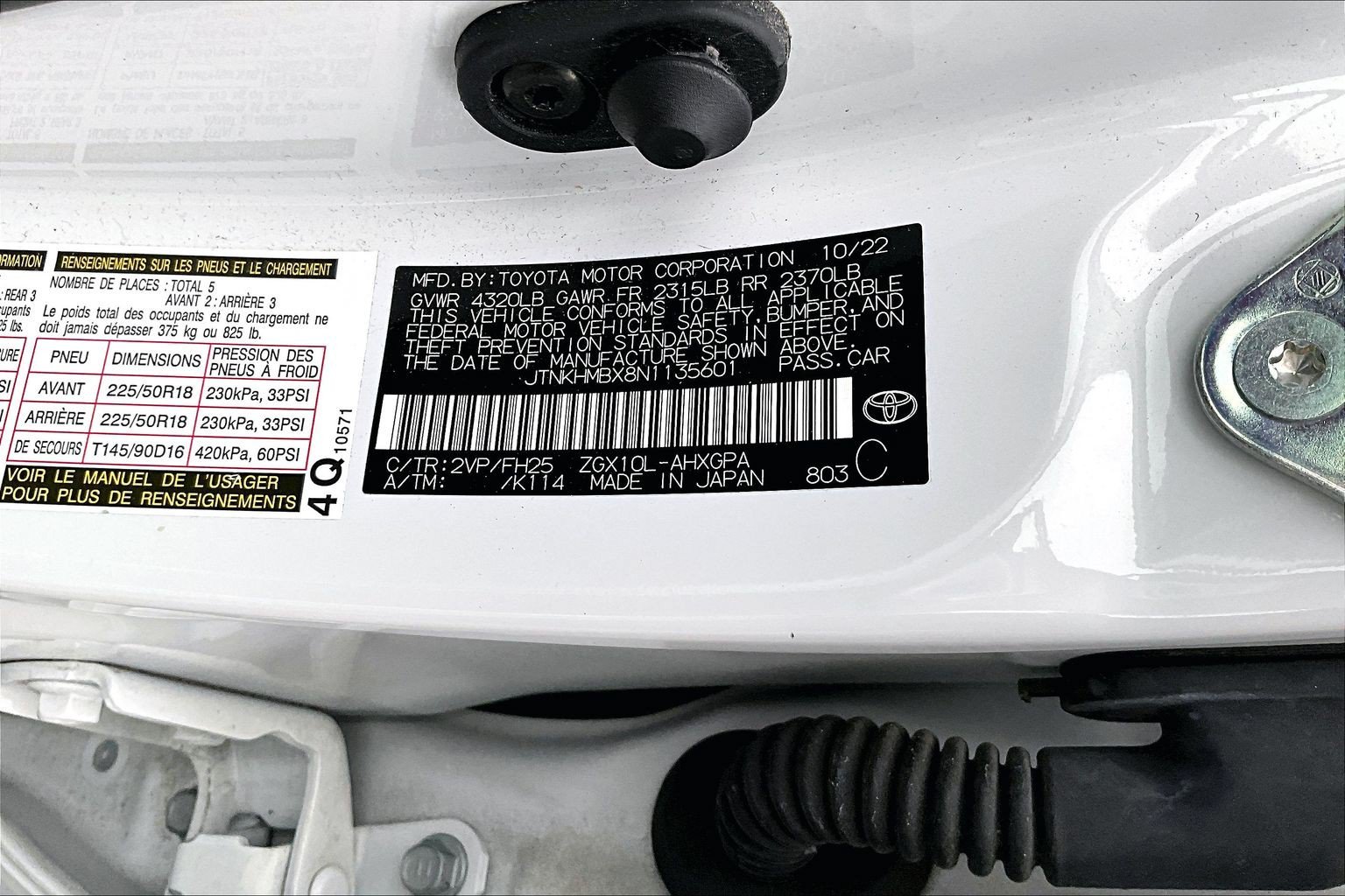 Used 2022 Toyota C-HR Nightshade FWD image 33