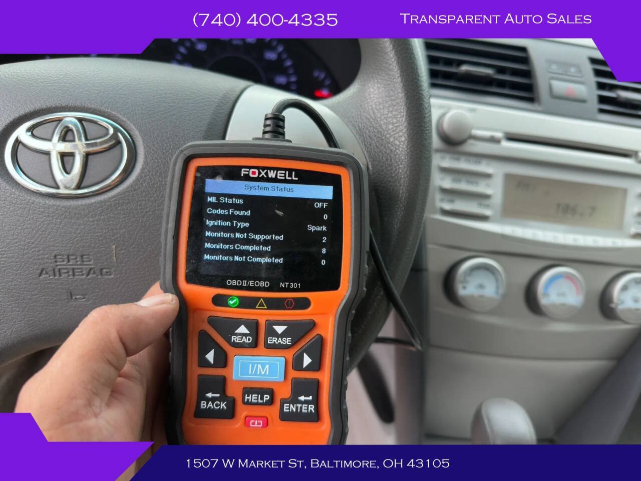 Used 2011 Toyota Camry LE FWD image 19