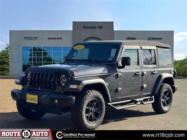 Certified 2021 Jeep Wrangler Unlimited Sport image 2