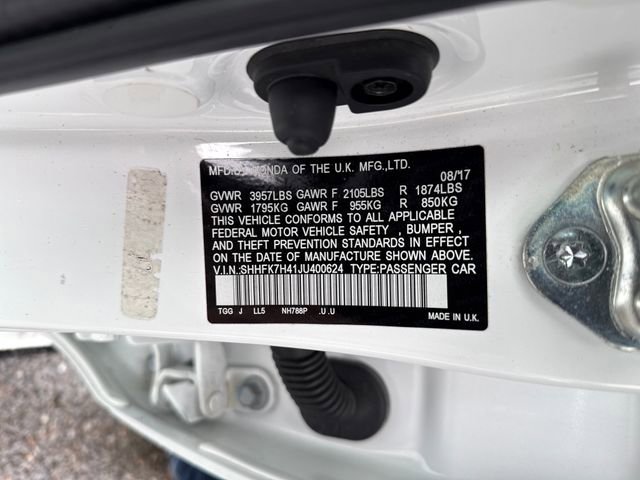 Certified 2018 Honda Civic Sport image 19