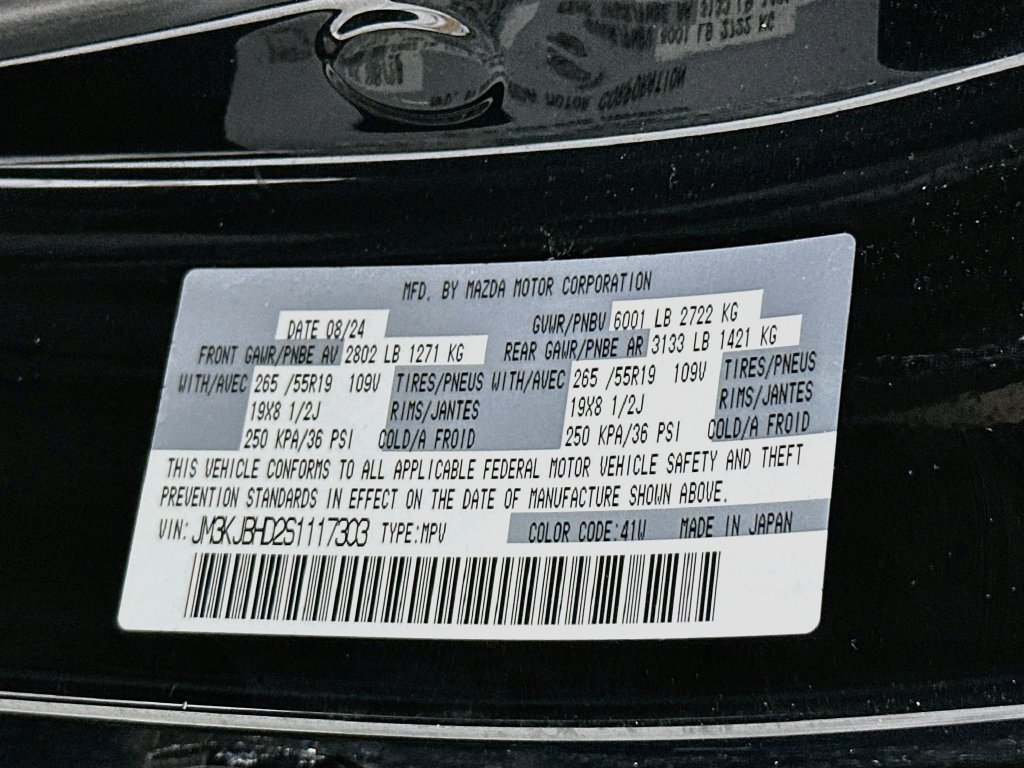 Certified 2025 MAZDA CX-70 3.3 Turbo w/ Preferred Package AWD/4WD image 27