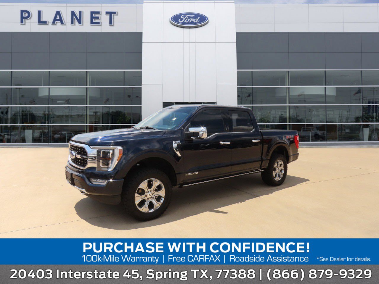 Certified 2021 Ford F150 Platinum w/ Equipment Group 701A High