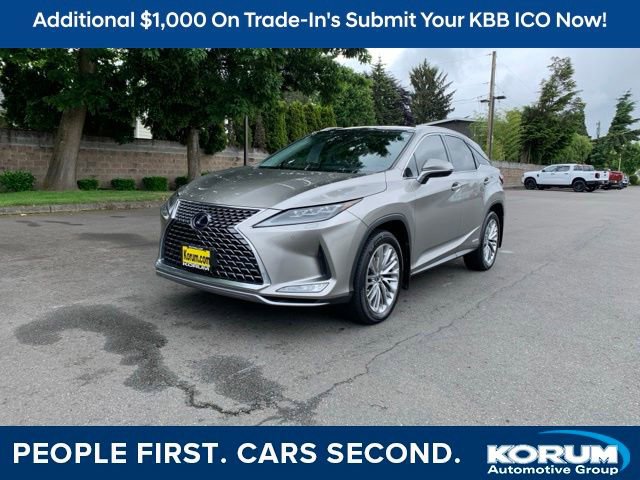 Used 2021 Lexus RX 450h AWD w/ Luxury Package 360° Tour