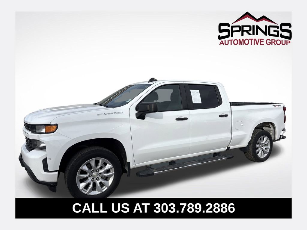 Used 2020 Chevrolet Silverado 1500 Custom w/ Custom Value Package