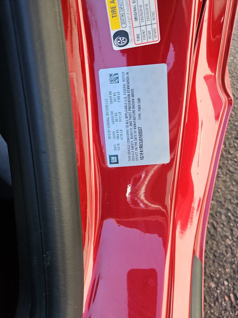 Used 2018 Chevrolet Camaro LS RWD image 28