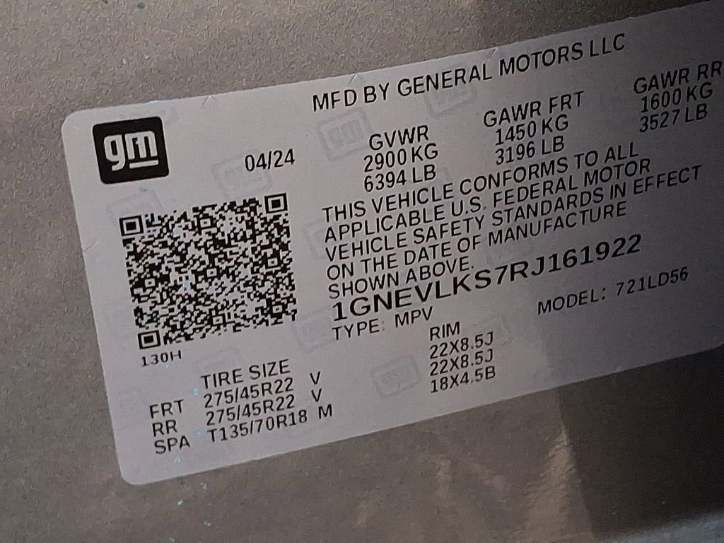 Used 2024 Chevrolet Traverse RS image 27