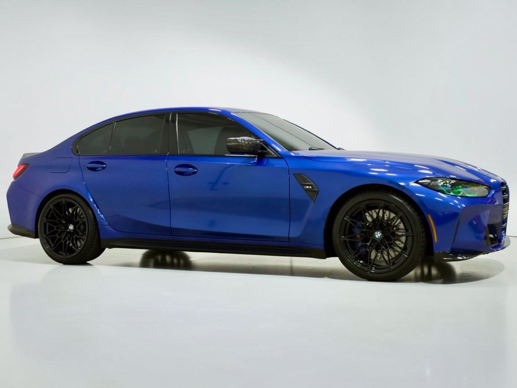Used 2023 BMW M3 w/ M Carbon Exterior Package RWD image 14
