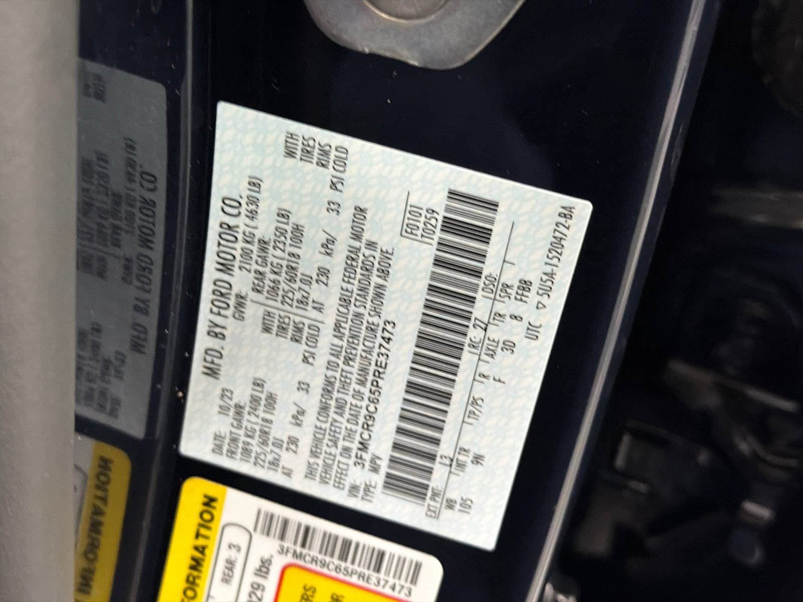Used 2023 Ford Bronco Sport Outer Banks w/ Tech Package AWD/4WD image 32