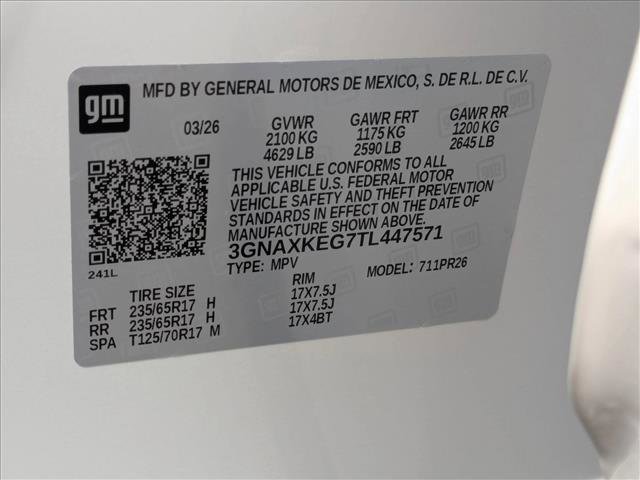 New 2026 Chevrolet Equinox ACTIV w/ Convenience Package III image 18