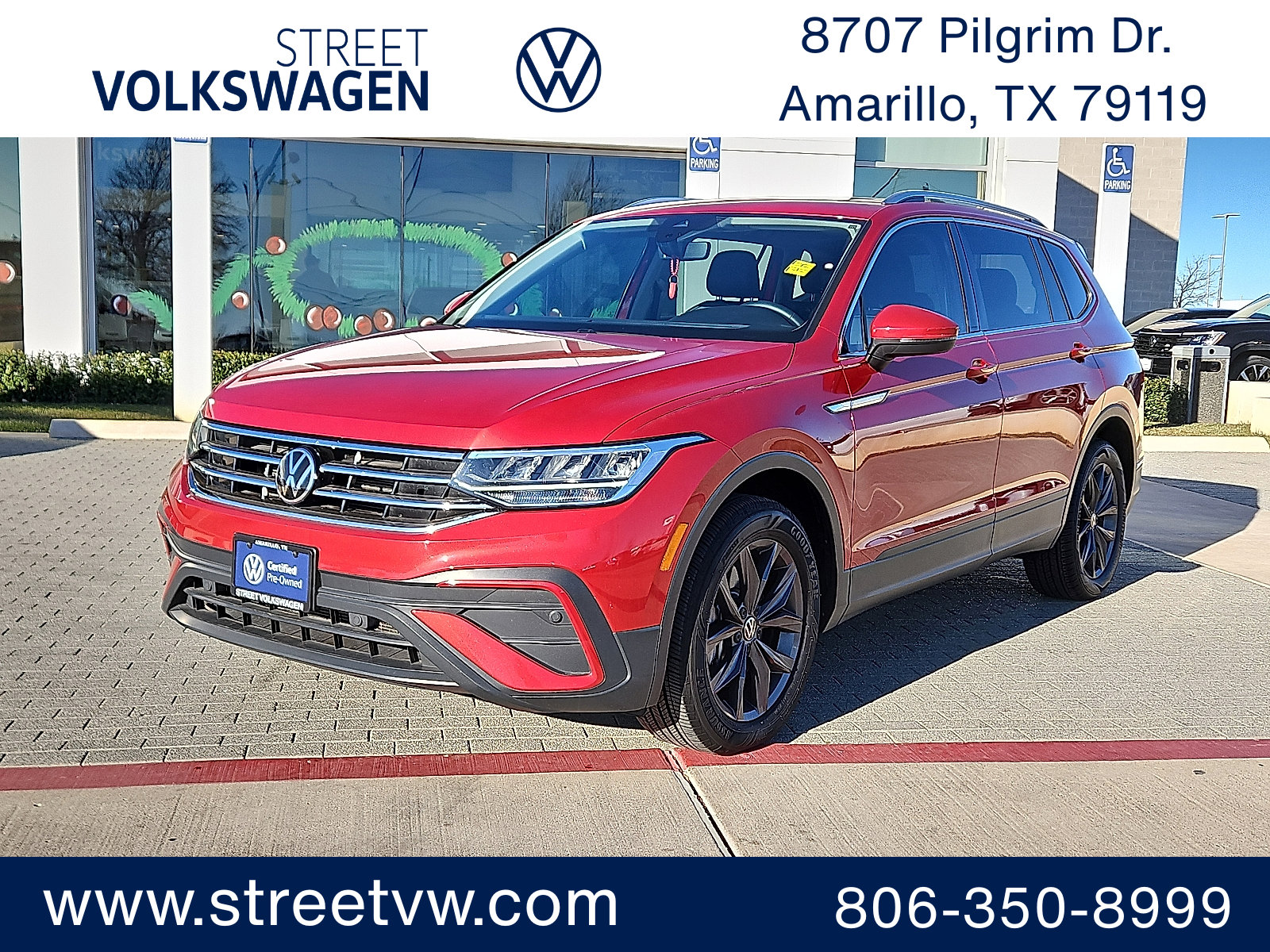 Certified 2023 Volkswagen Tiguan SE w/ Panoramic Sunroof Package