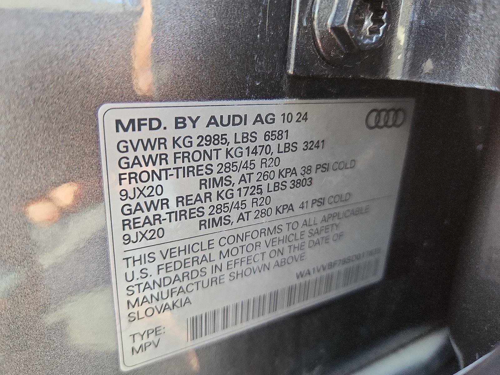 Used 2025 Audi Q7 3.0T Prestige w/ Prestige Package image 27