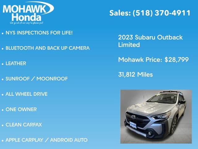 Used 2023 Subaru Outback Limited AWD/4WD image 7