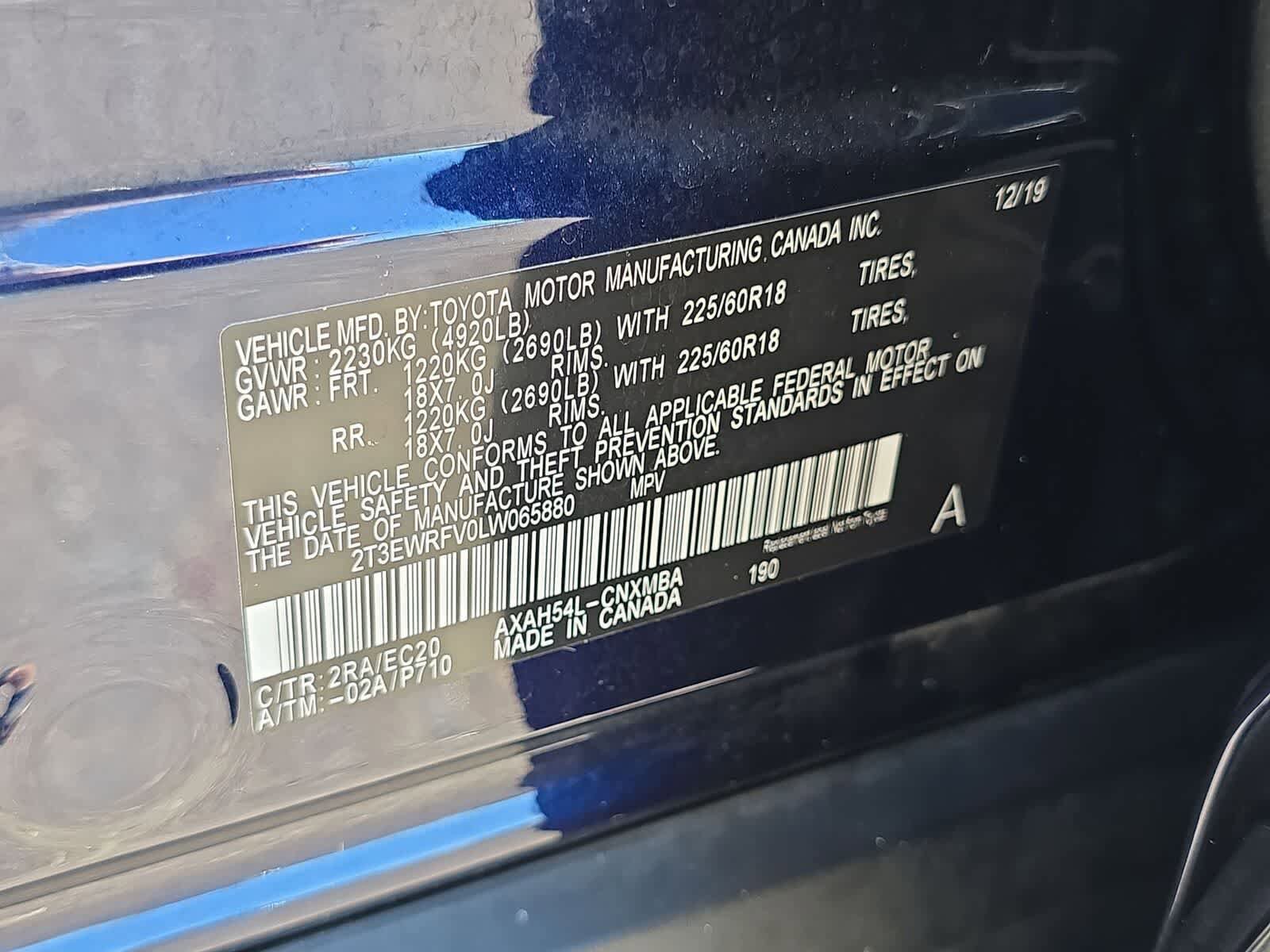 Used 2020 Toyota RAV4 XSE AWD/4WD image 35