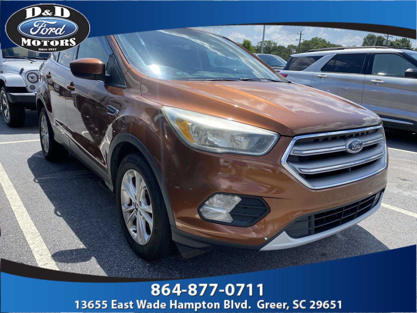 Used 2017 Ford Escape SE