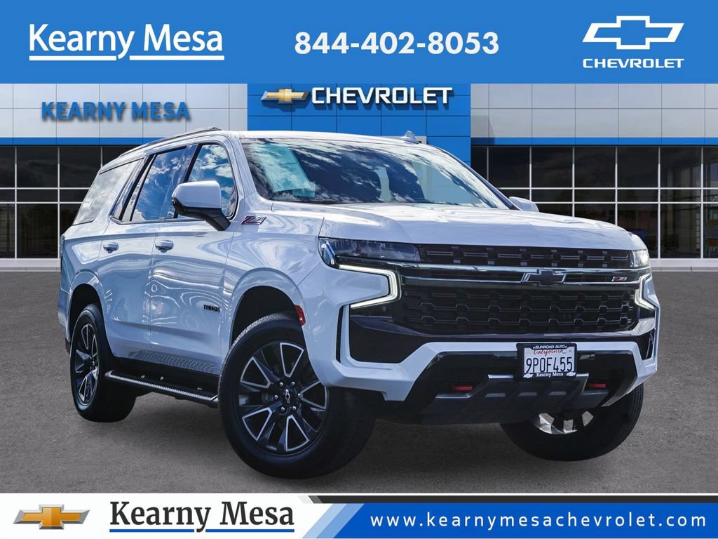 Used 2021 Chevrolet Tahoe Z71 w/ Rear Media and Nav Package AWD/4WD image 1