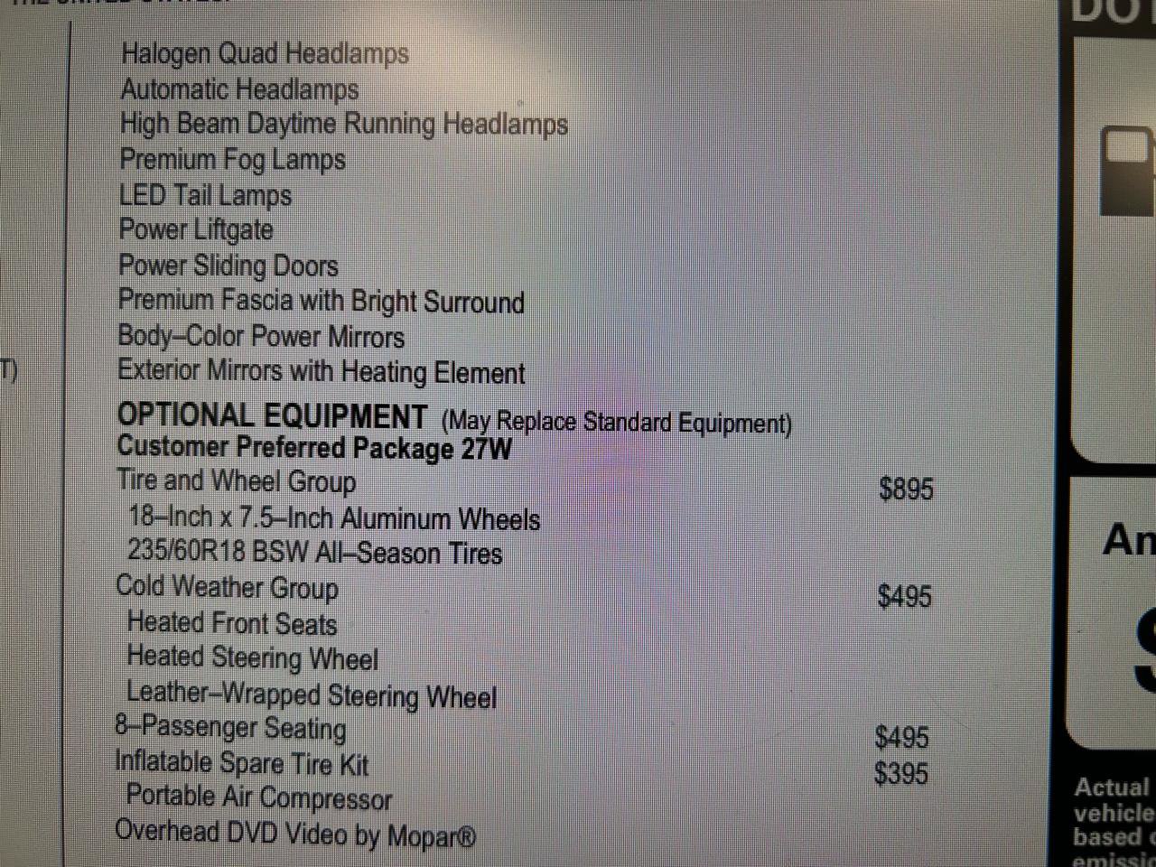 Used 2019 Chrysler Pacifica Touring Plus w/ Tire & Wheel Group image 22