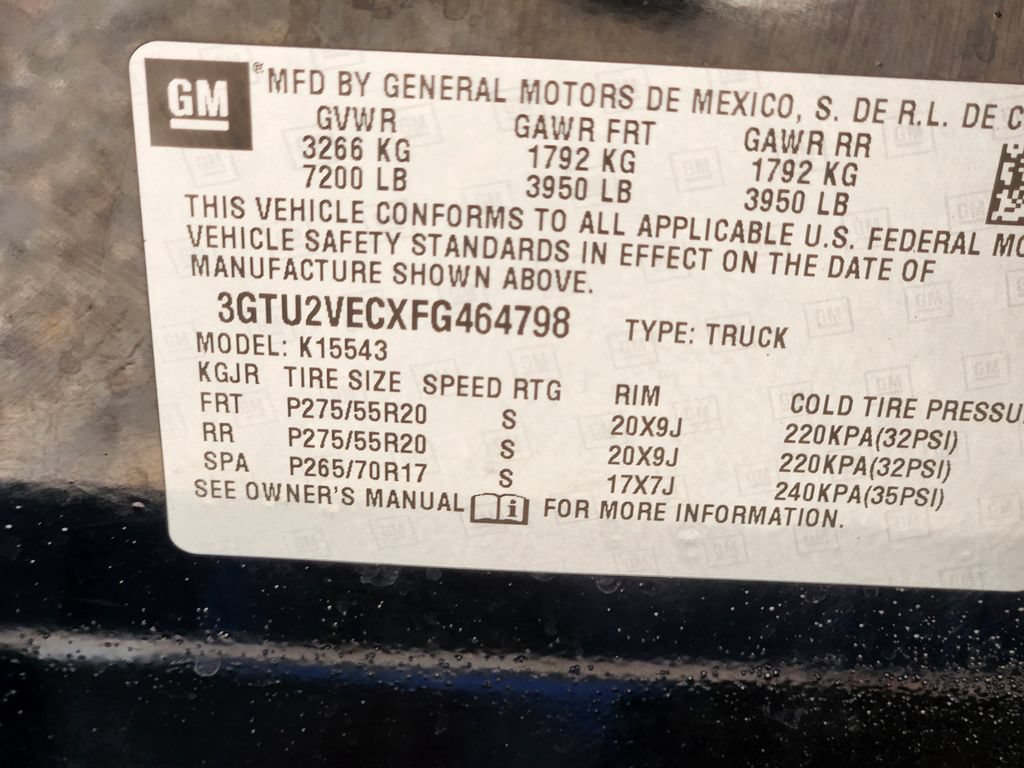 Used 2015 GMC Sierra 1500 SLT AWD/4WD image 22