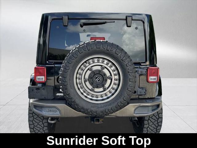 Certified 2017 Jeep Wrangler Unlimited Sahara AWD/4WD image 7