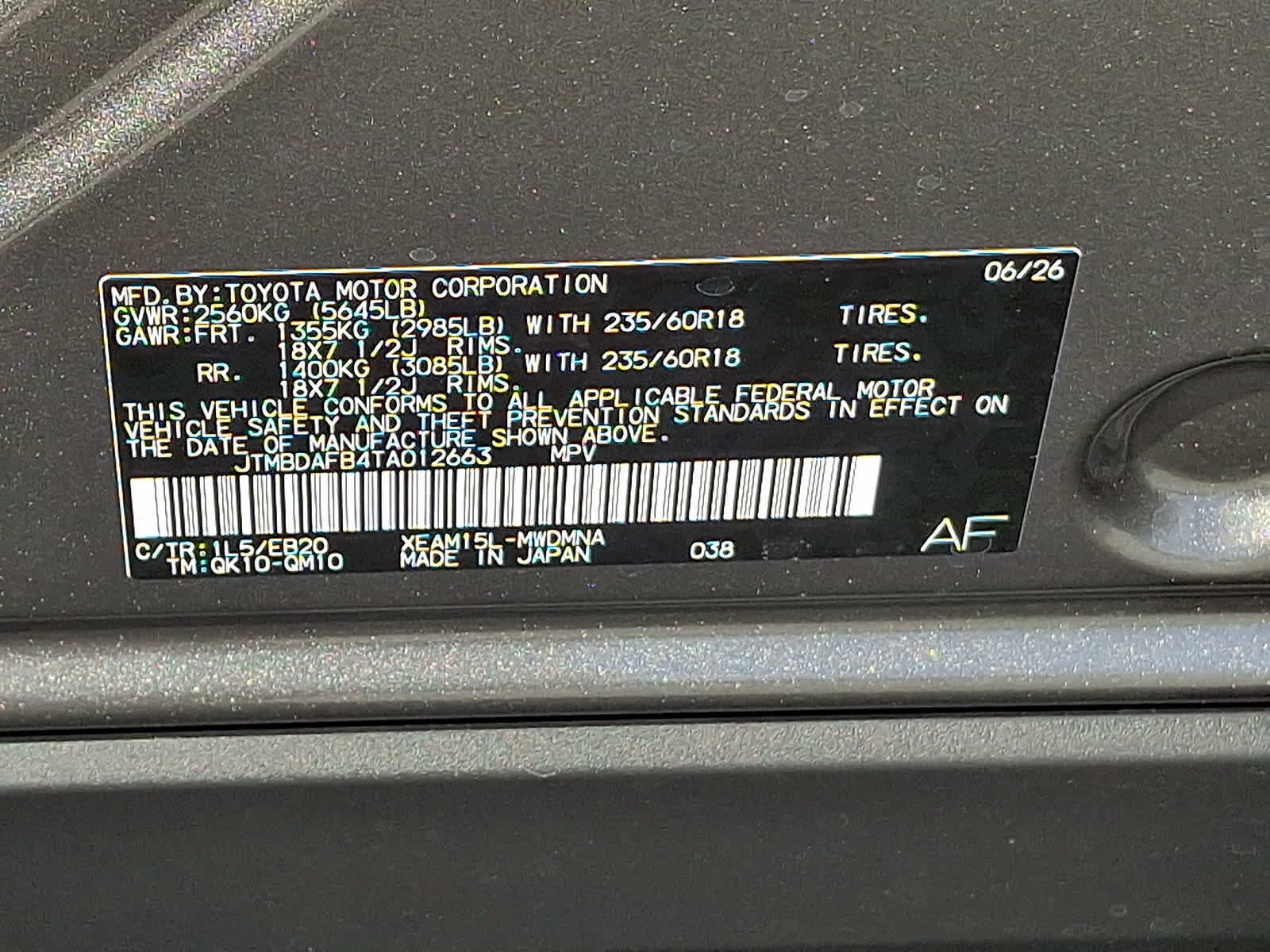 New 2026 Toyota bZ AWD/4WD image 21