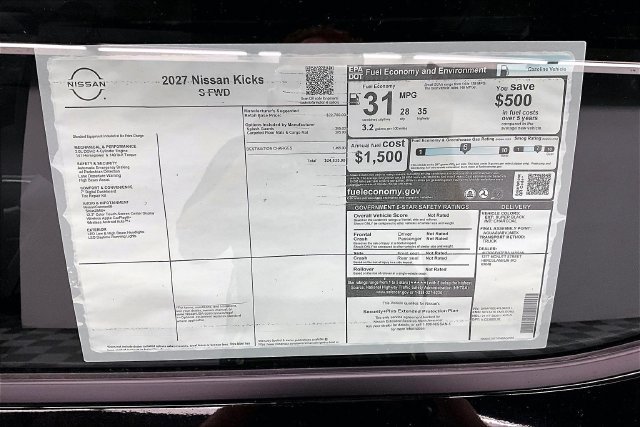 New 2027 Nissan Kicks S FWD image 38