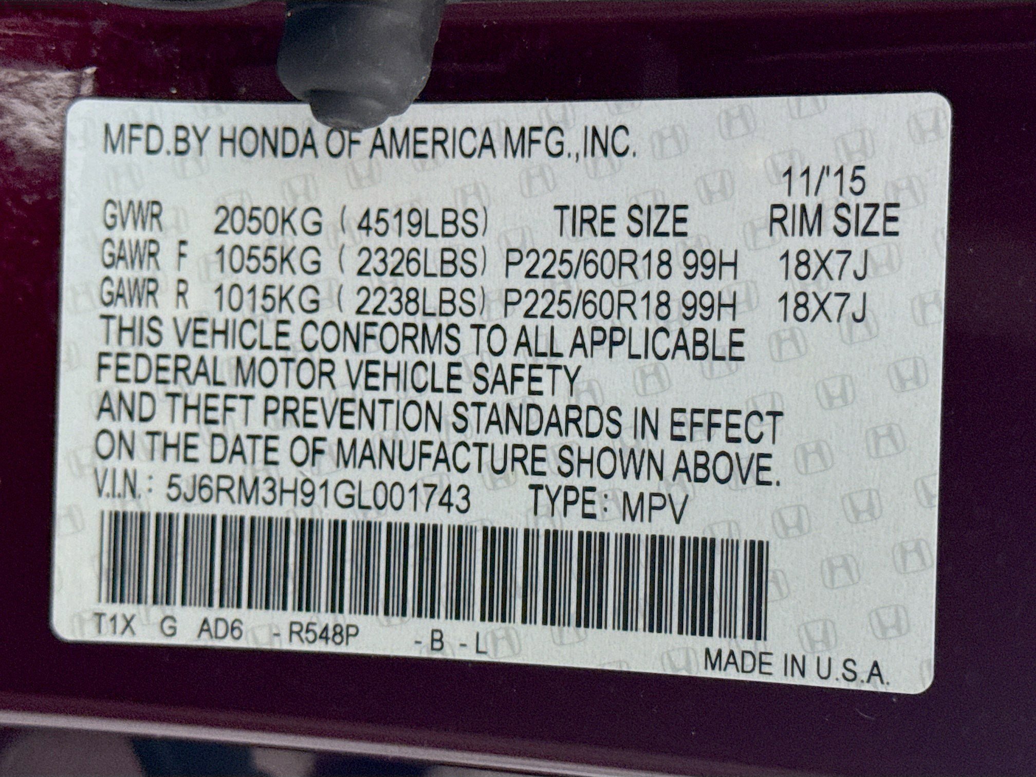 Used 2016 Honda CR-V Touring image 41