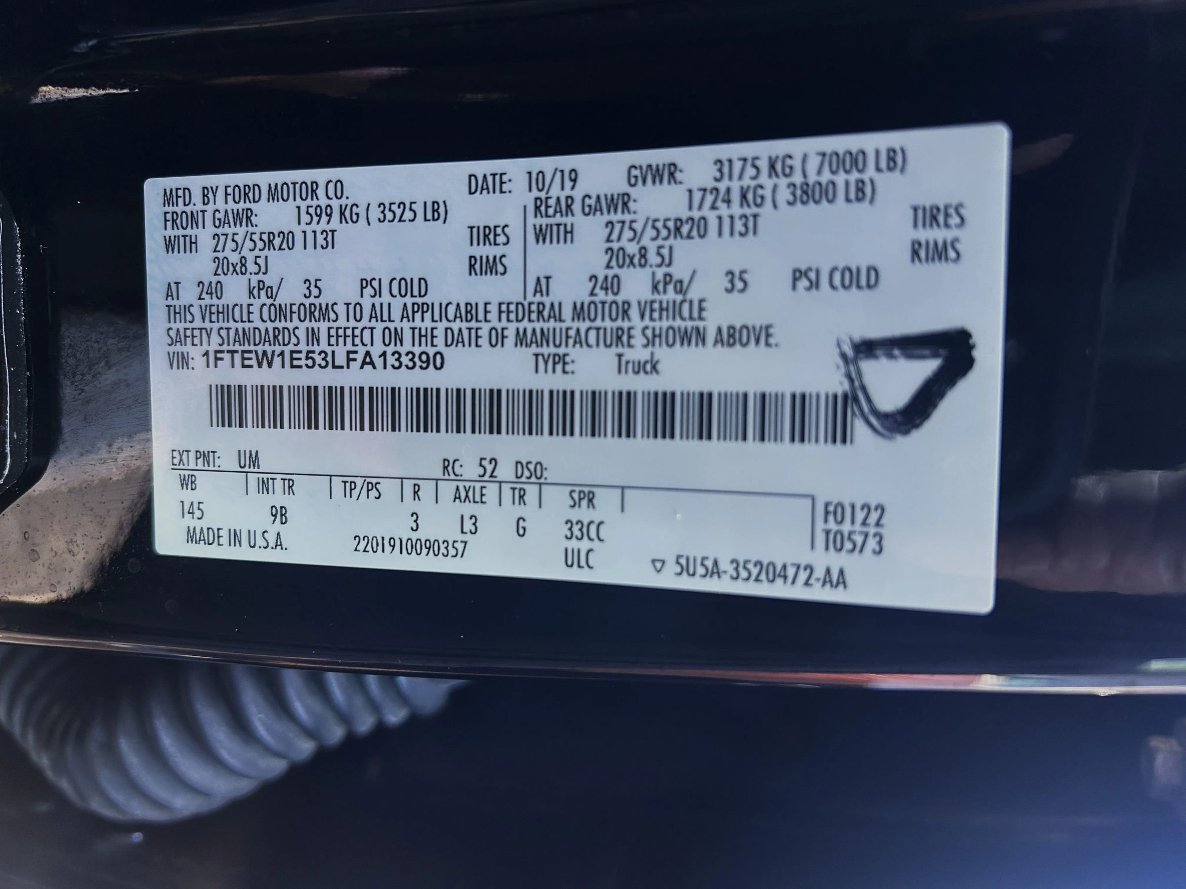 Used 2020 Ford F150 Platinum image 57