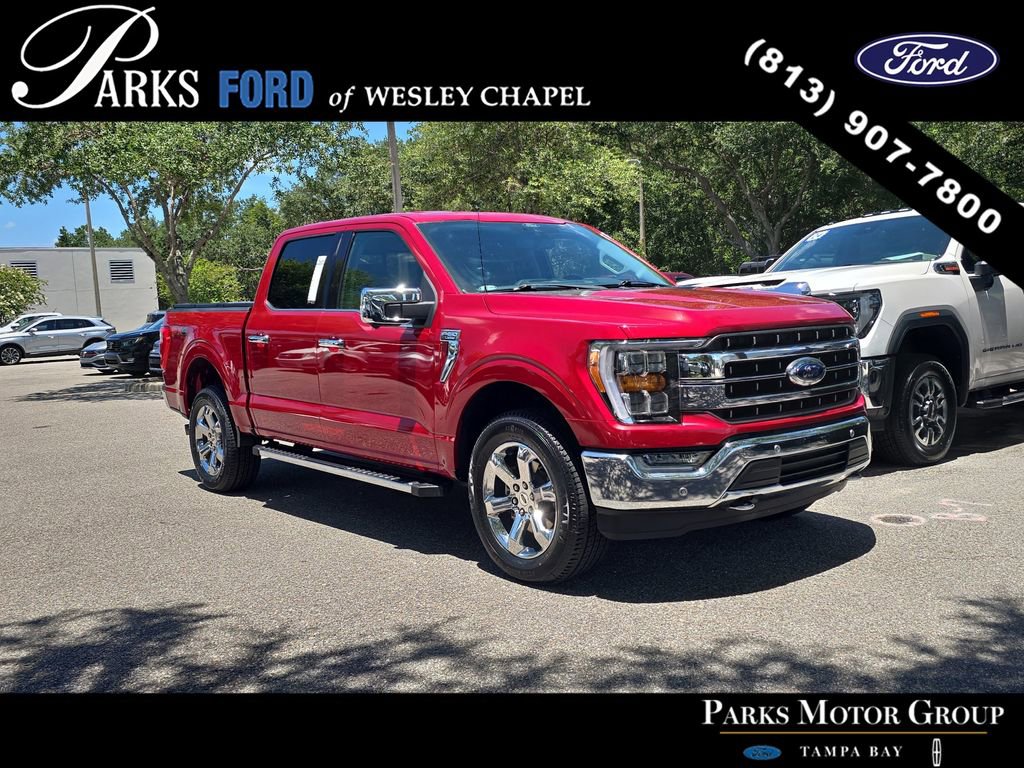Used 2021 Ford F150 Lariat w/ Max Trailer Tow Package AWD/4WD image 1
