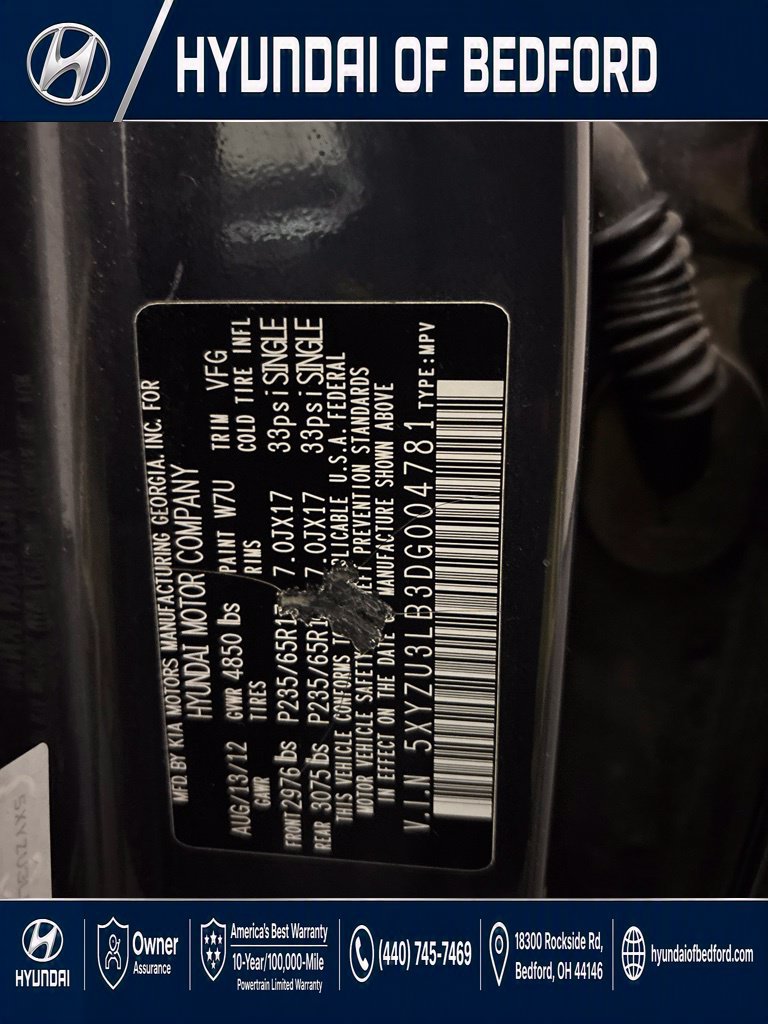 Used 2013 Hyundai Santa Fe Sport w/ Popular Equipment Pkg FWD image 16