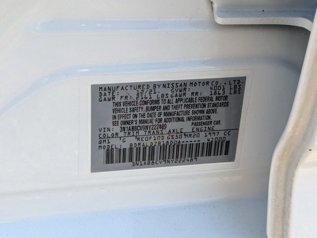 Used 2022 Nissan Sentra SV FWD image 23