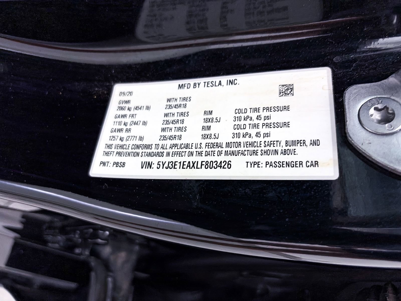 Used 2020 Tesla Model 3 Standard Range Plus RWD image 32