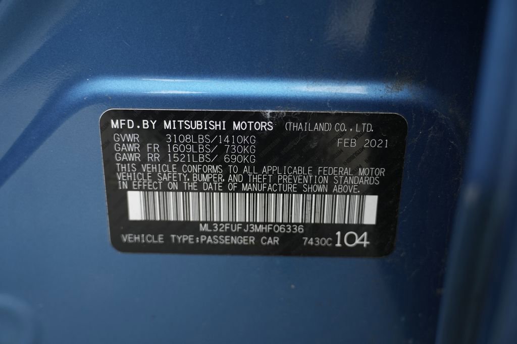 Used 2021 Mitsubishi Mirage G4 ES image 49