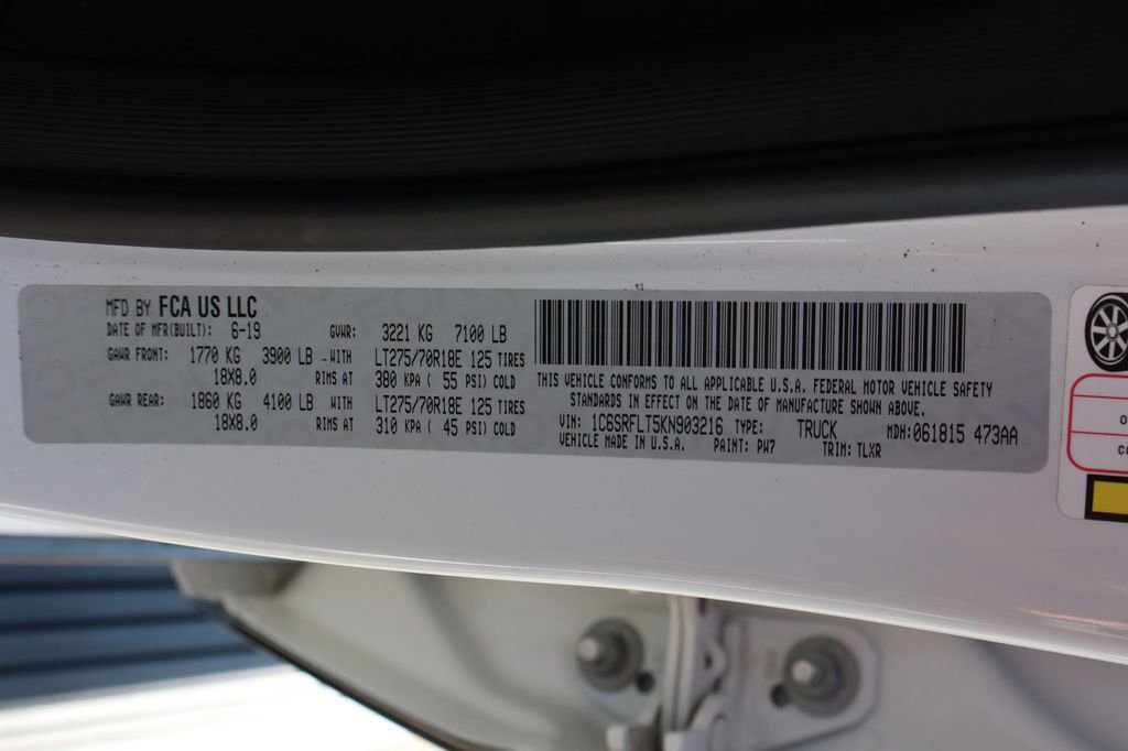 Used 2019 RAM 1500 Rebel w/ Rebel Level 2 Equipment Group image 58