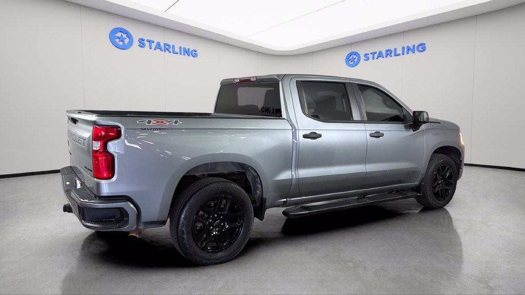 Certified 2023 Chevrolet Silverado 1500 Custom w/ LPO, Dark Essentials Package AWD/4WD image 10
