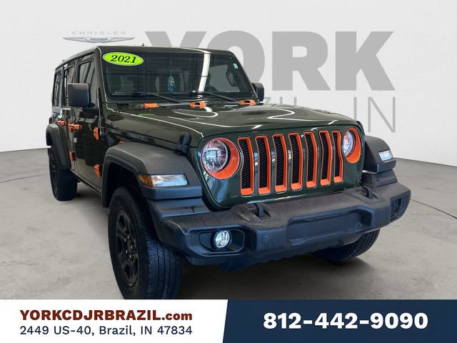 Used 2021 Jeep Wrangler Unlimited Sport AWD/4WD image 7