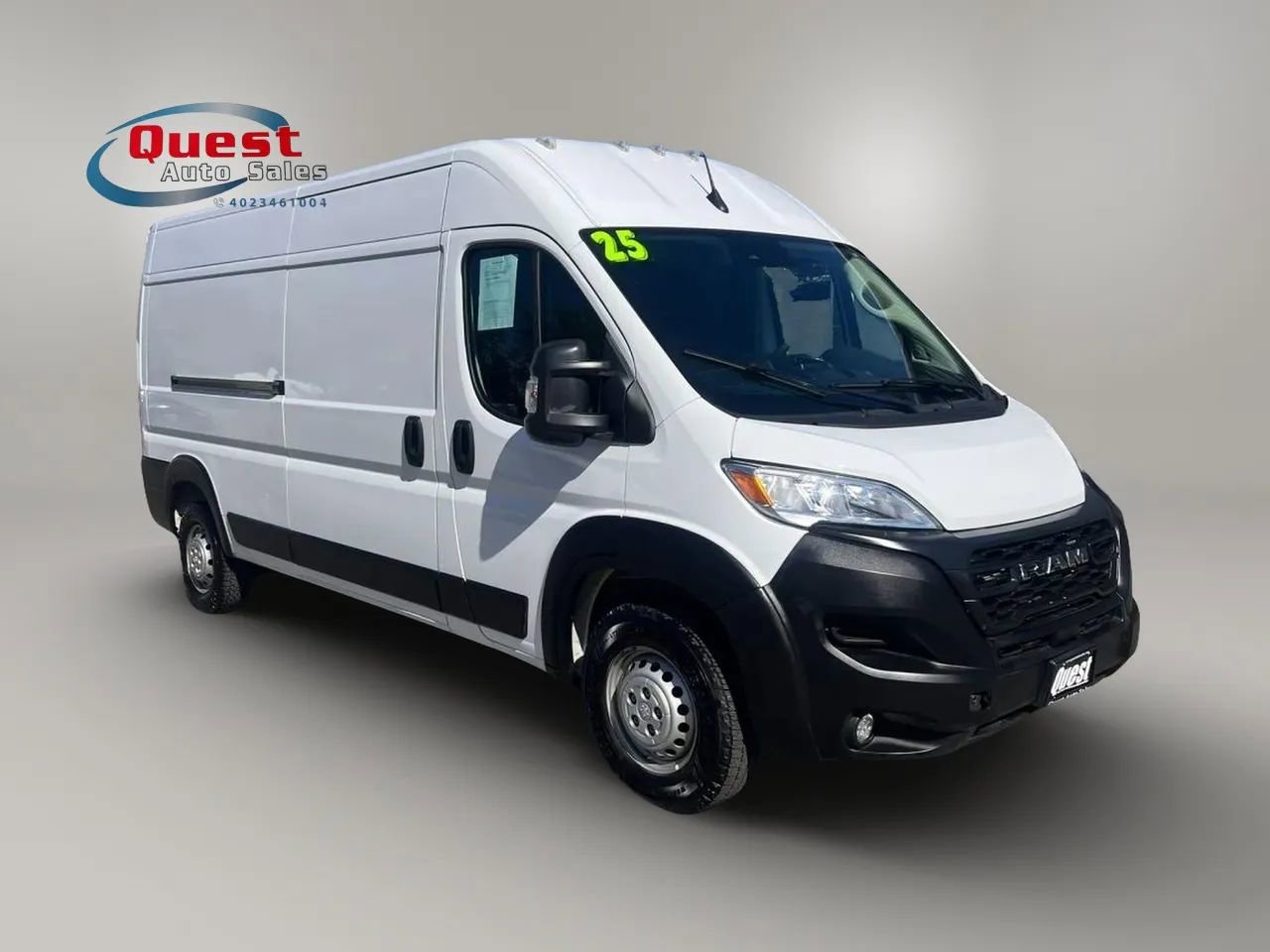 Used 2025 RAM ProMaster 2500 w/ Convenience Group FWD image 1