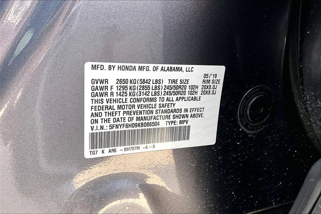 Used 2019 Honda Pilot Elite image 40